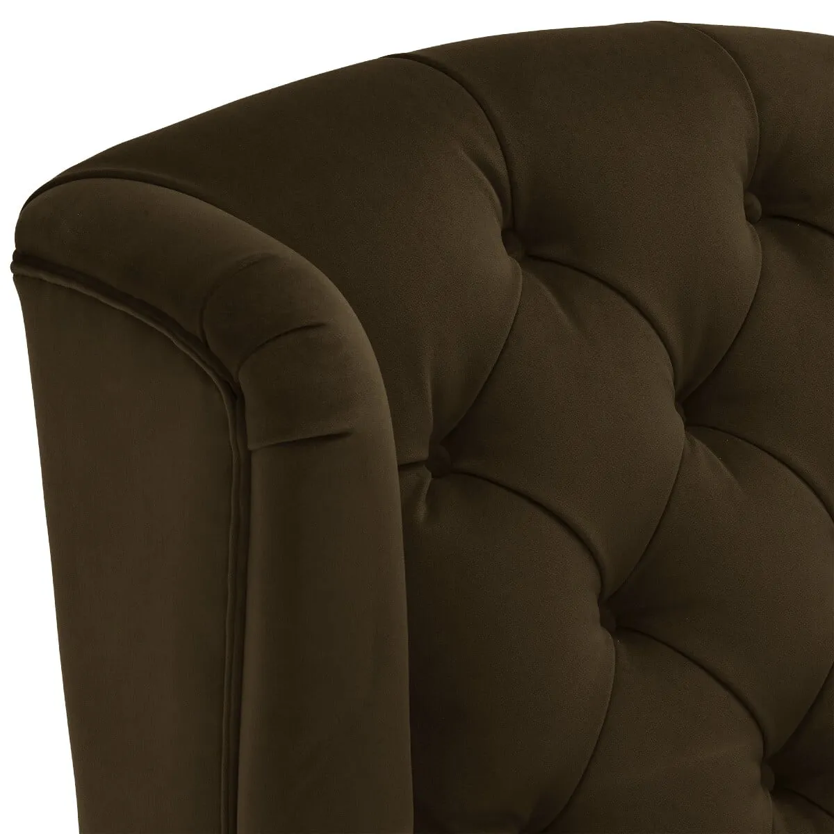 Ullswater Wing Armchair, Green Velvet | Barker & Stonehouse 3