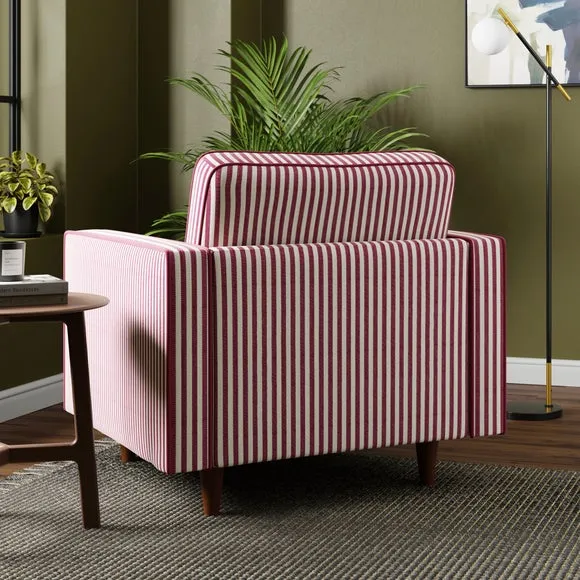 Zoe Linford Stripe Armchair 2