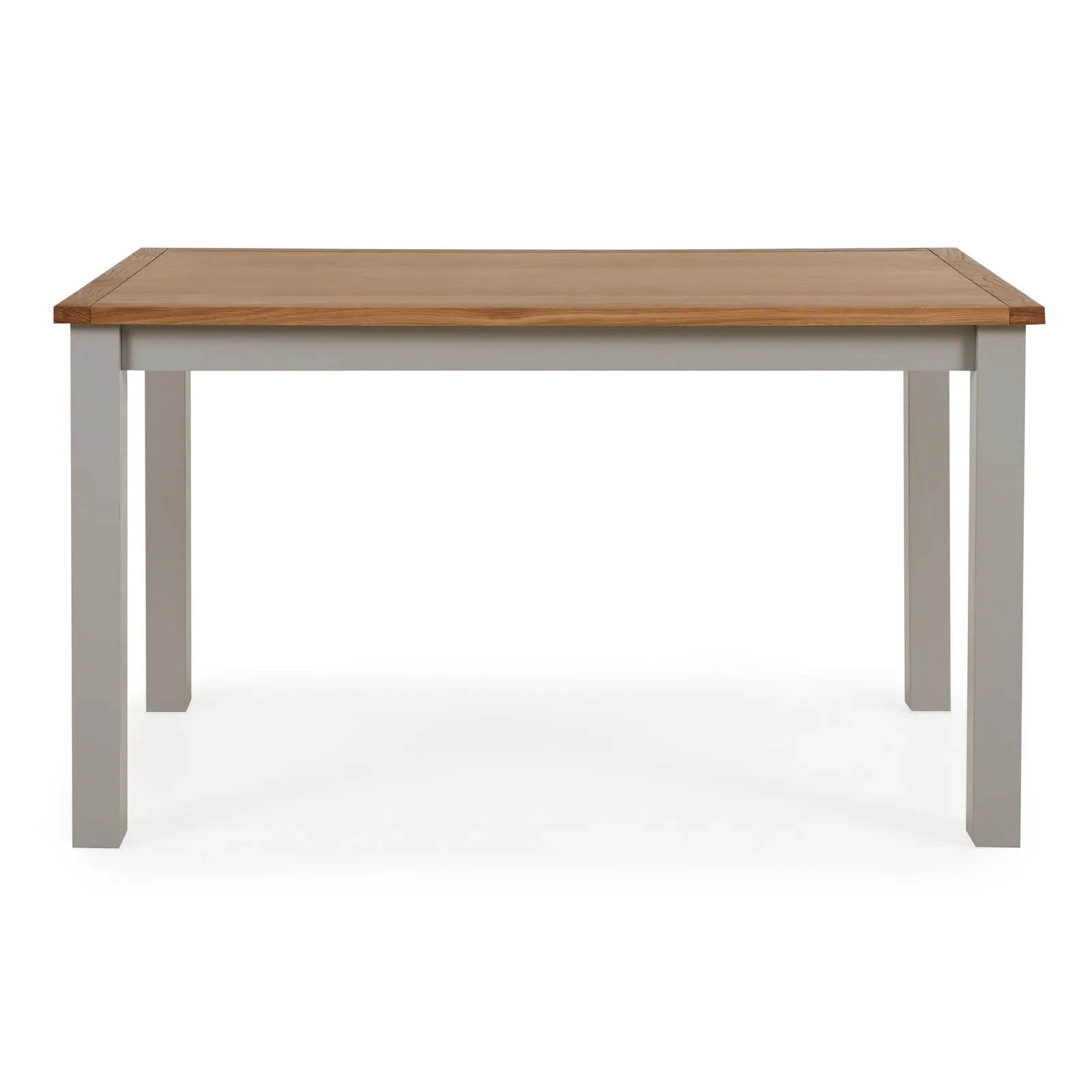 Bromley Grey Dining Table Grey and Brown