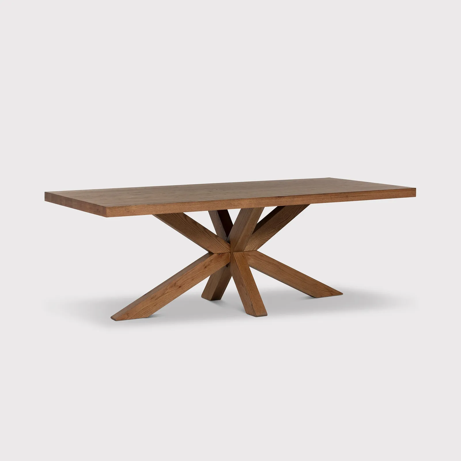 Rudford Dining Table 220X100X77Cm, Brown Oak | Barker & Stonehouse