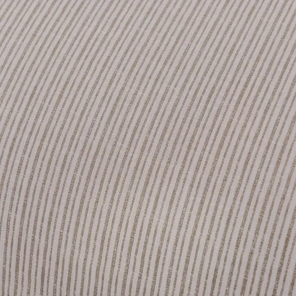 Pia Slub Stripe 100% Cotton Duvet Cover & Pillowcase Set 6