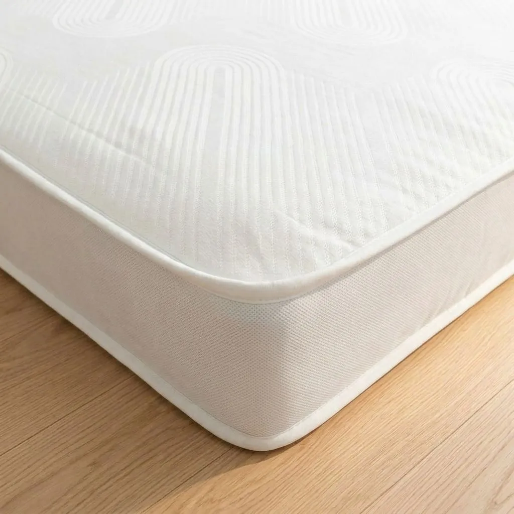 Comfy Living Ltd Value Open Coil Sprung Mattress in White 2