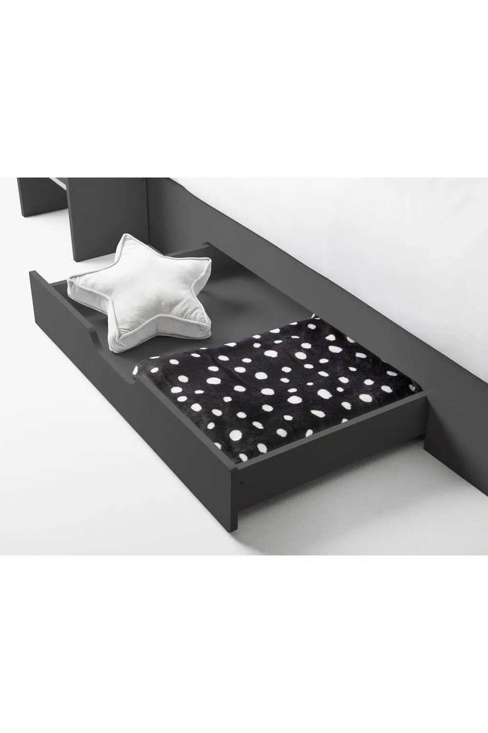 Julian Bowen Orion Triple Sleeper Bunk Bed in Dark Grey 6