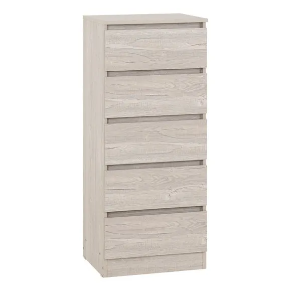 Walker 5 Drawer Narrow Chest 2