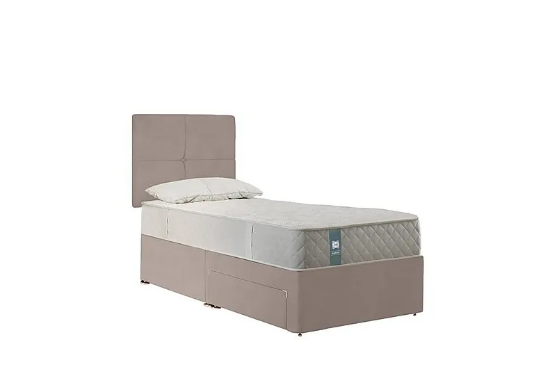 Waltham Divan Set - Single - Wool Latte
