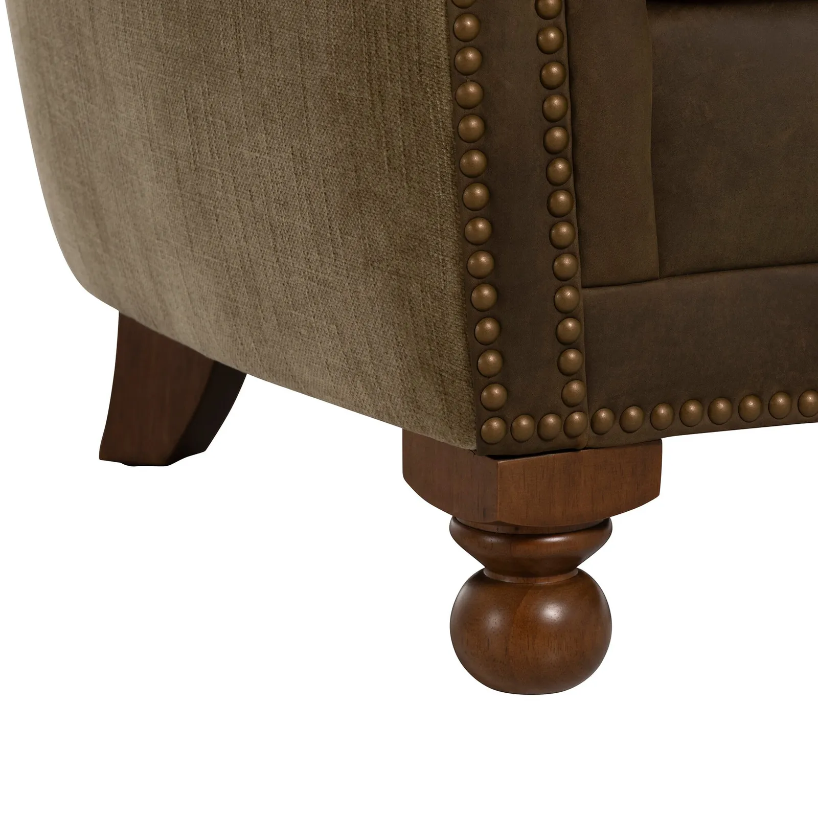 Bertie Armchair, Brown Leather | Barker & Stonehouse 4