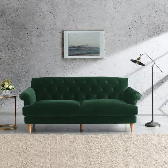 Jazz Velvet 3 Seater Sofa 1