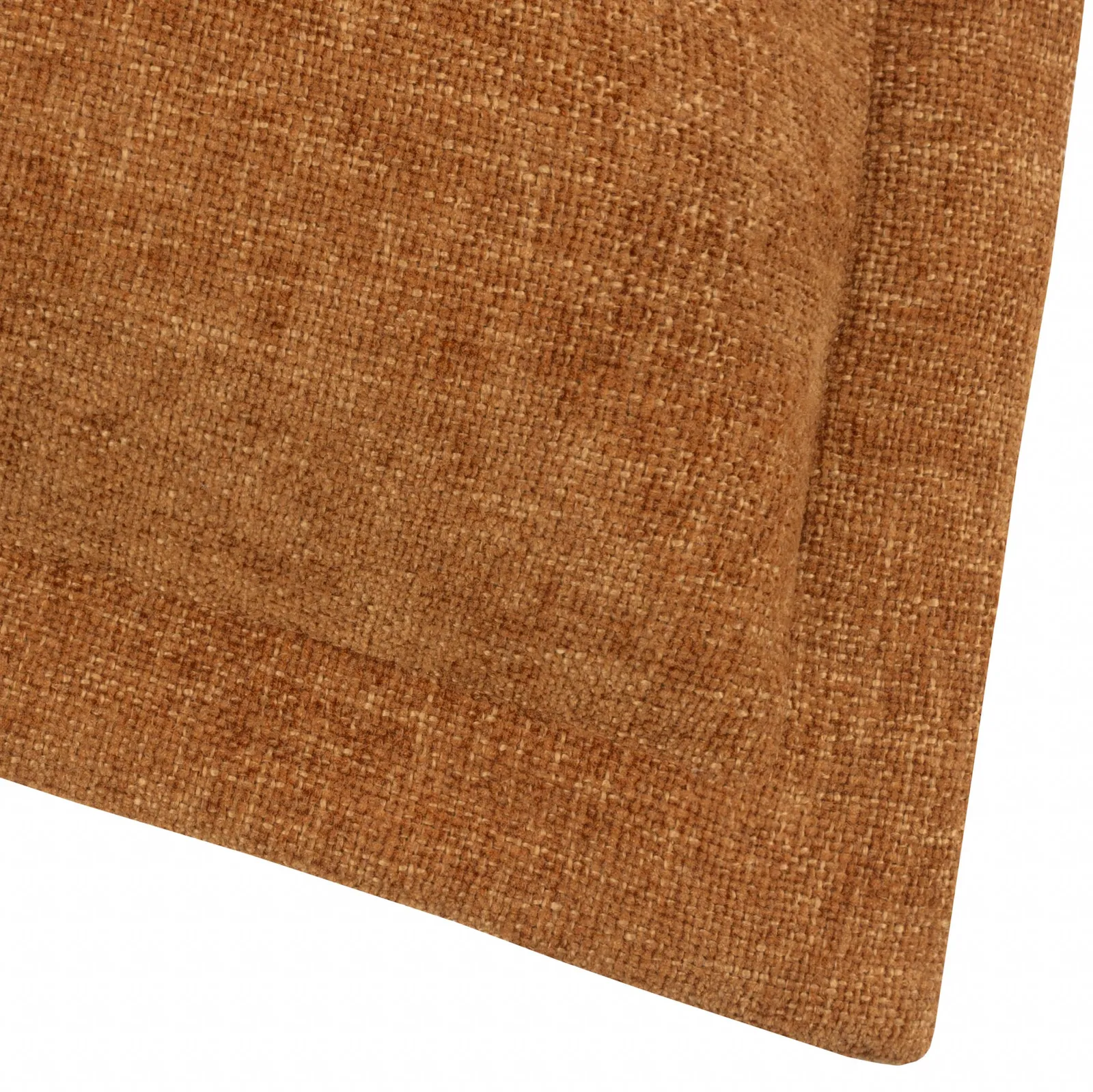 Yard Dune Velvet Chenille Cushion in Burnt Orange 5