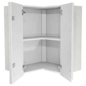 Wickes Madison Matt White L-Shape Corner Wall Unit - 625mm 2