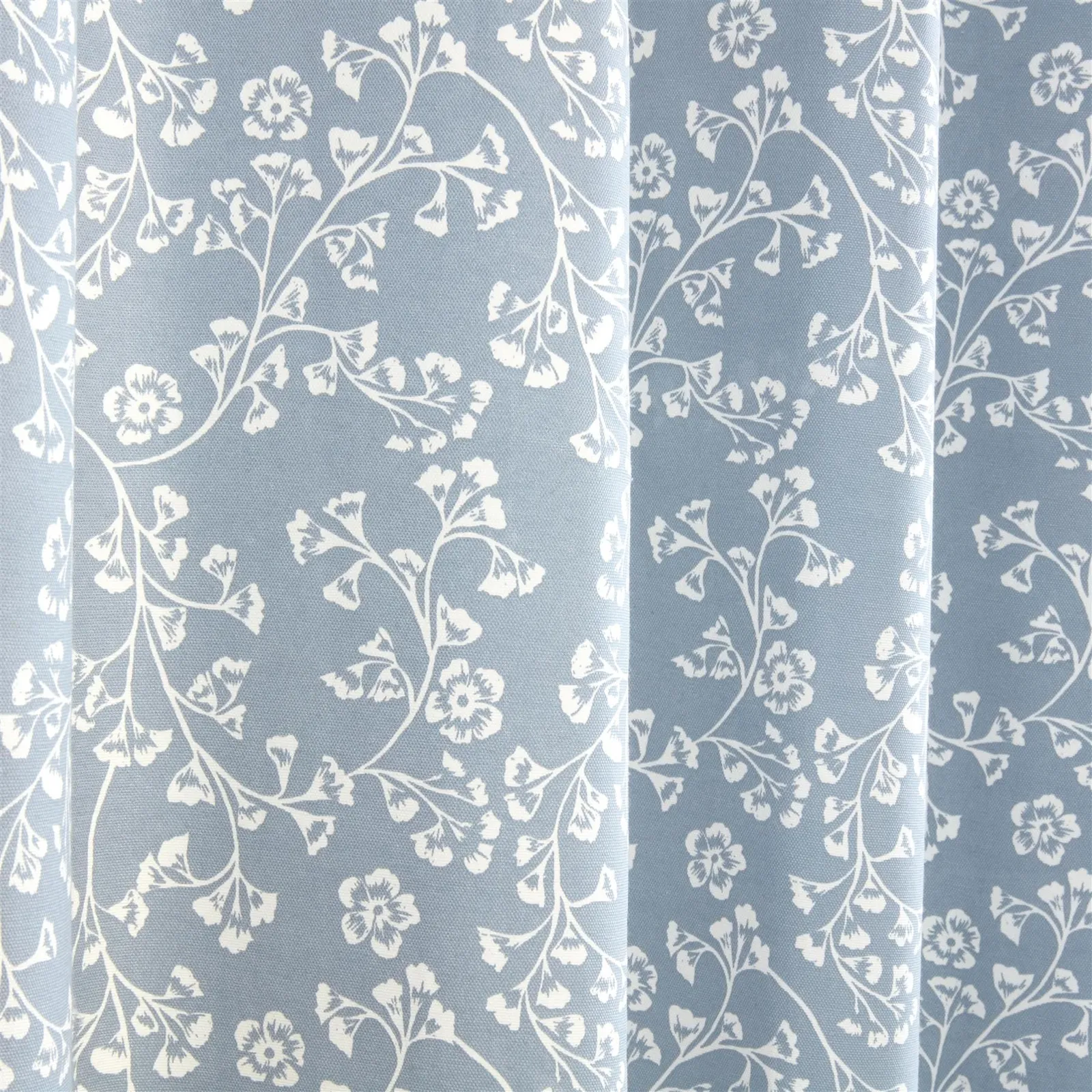 Sundour Sade Eyelet Curtains in Blue 3