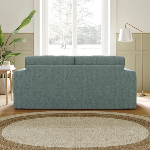 Abel Vintage Soft Chenille 3 Seater Sofa 2