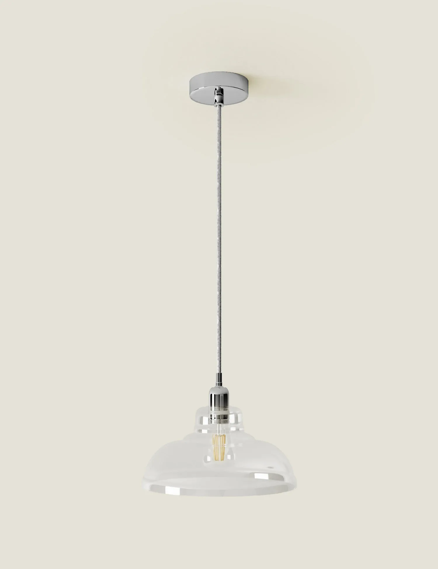 M&S Simple Glass Shade