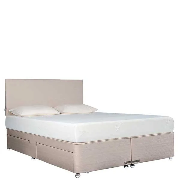Tempur Ardennes Divan Base  Biscuit