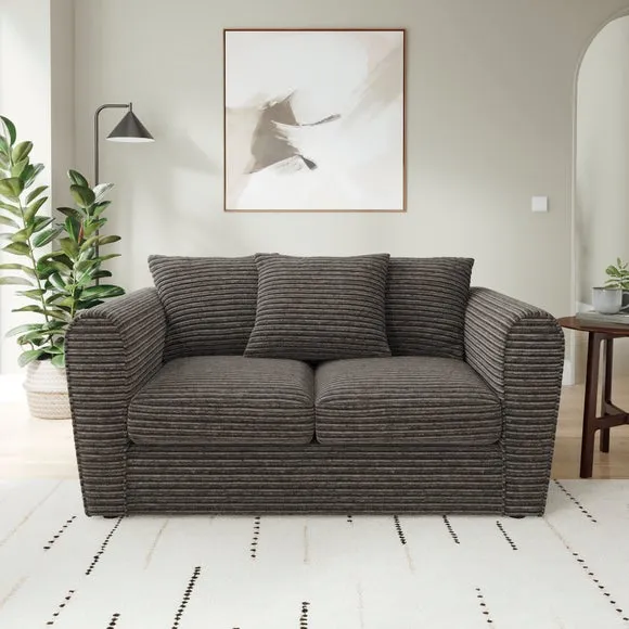 Blake Horizontal Jumbo Cord 2 Seater Sofa 1