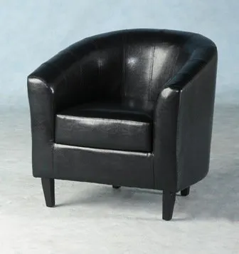 Tempo Tub Chair in Black