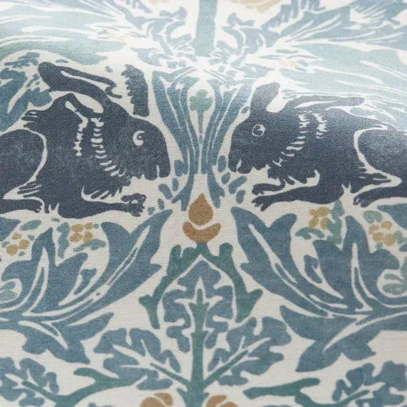 William Morris at Home Brother Rabbit Made to Order Cushion Cover 3