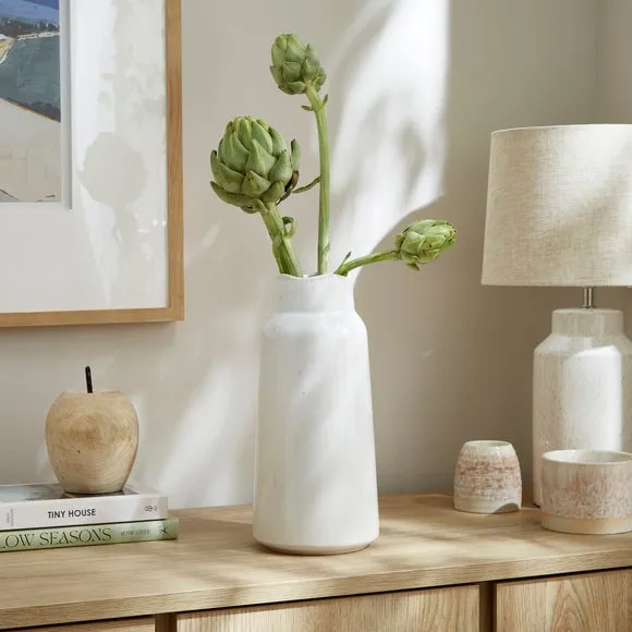 Amalfi Reactive Glaze Stoneware Vase