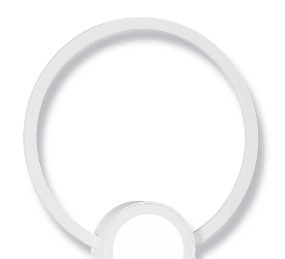 Netlighting Mural Wall Lamp Circles 24W 3000K 1440lm White 5