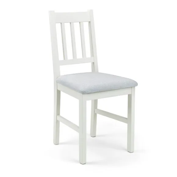 Coxmoor Set of 2 Dining Chairs, Ivory Faux Linen 3