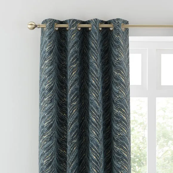 Flame Eyelet Curtains 1