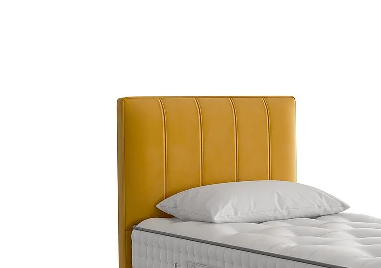 Hera Headboard - Single - Plush Saffron