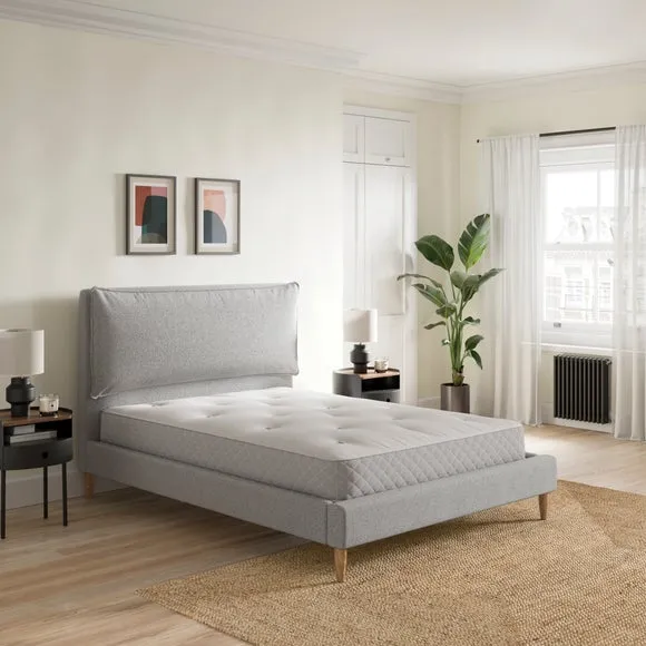 Skylar Pebble Boucle Bed 2