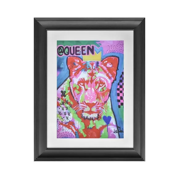 Queen by Jessi Dahlquist Framed Canvas 3