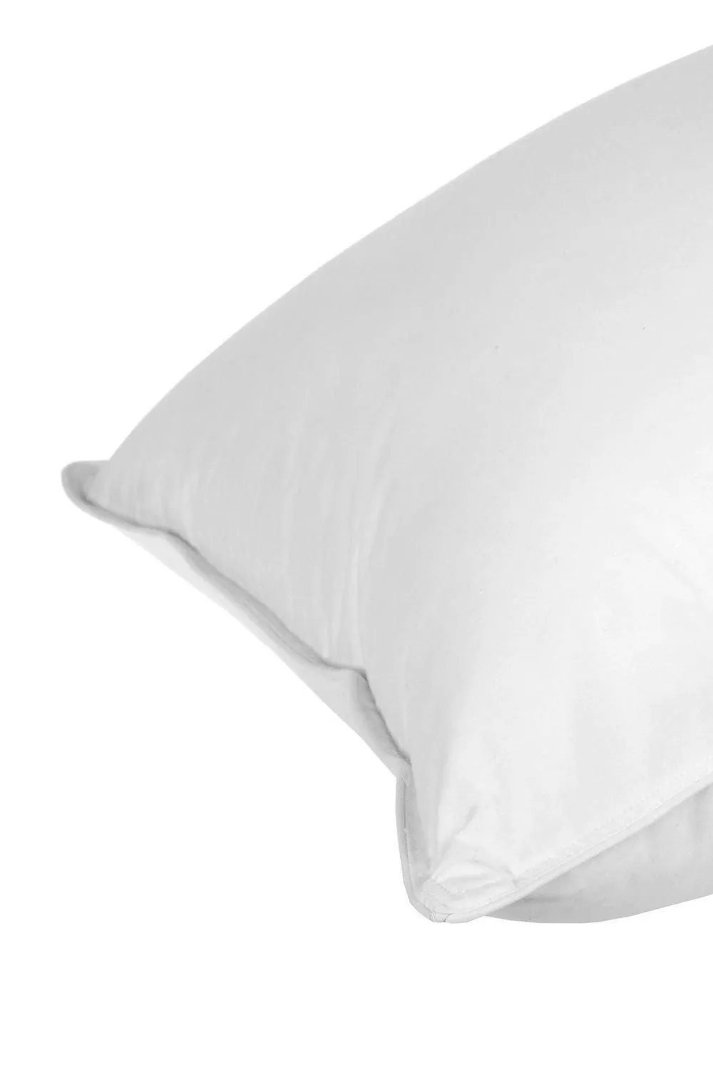 Homescapes Super Microfibre Surround Pillow in White 5