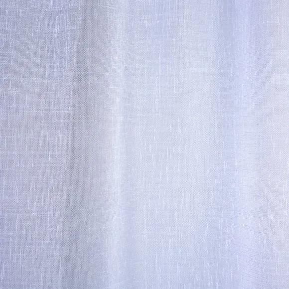 By the Metre White Brooks Voile Fabric 2
