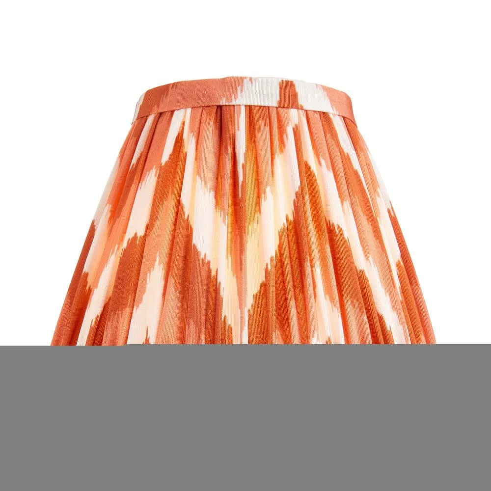 Netlighting Anvil Angle & Zigzag 16cm Wall Lamp Antique Brass Apricot Orange in Gold 6