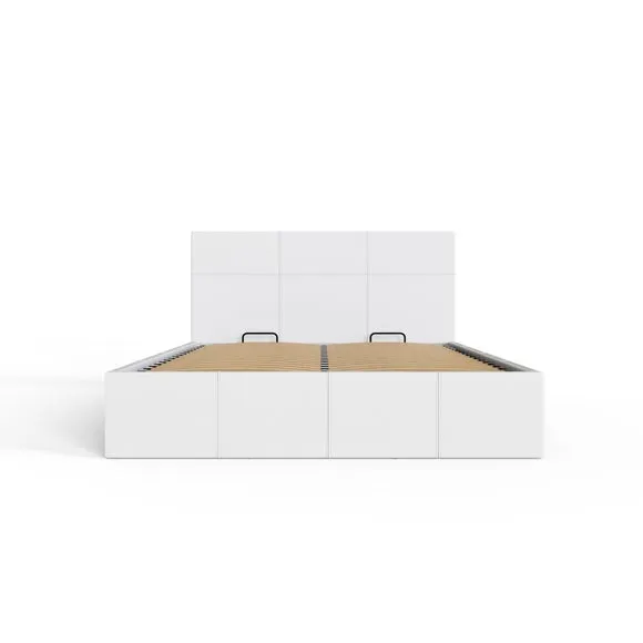 End Lift Ottoman Bed Frame, Faux Leather 5
