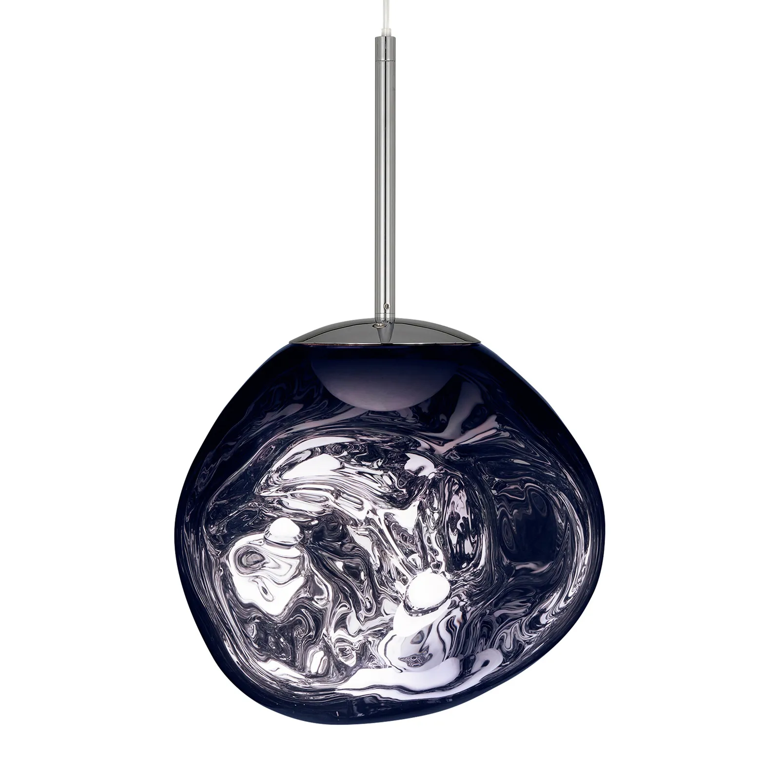 Tom Dixon MELT PENDANT MINI SMOKE Light, Grey | Barker & Stonehouse