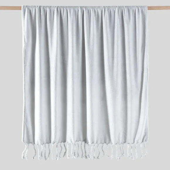 Tassel Throw Blanket 130cm x 170cm 3