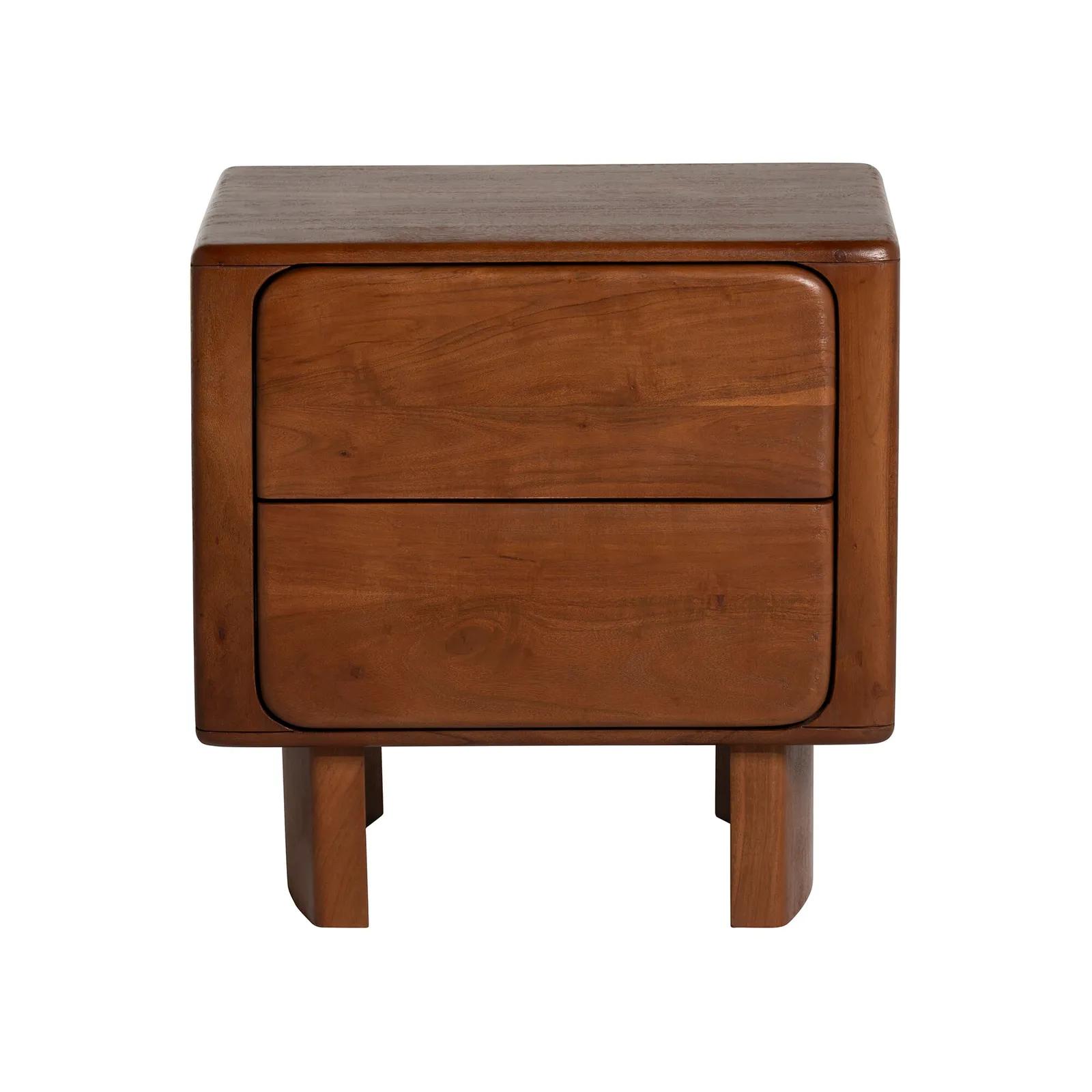 Zerina Bedside 55X43X55Cm Table, Acacia Wood | Barker & Stonehouse 3