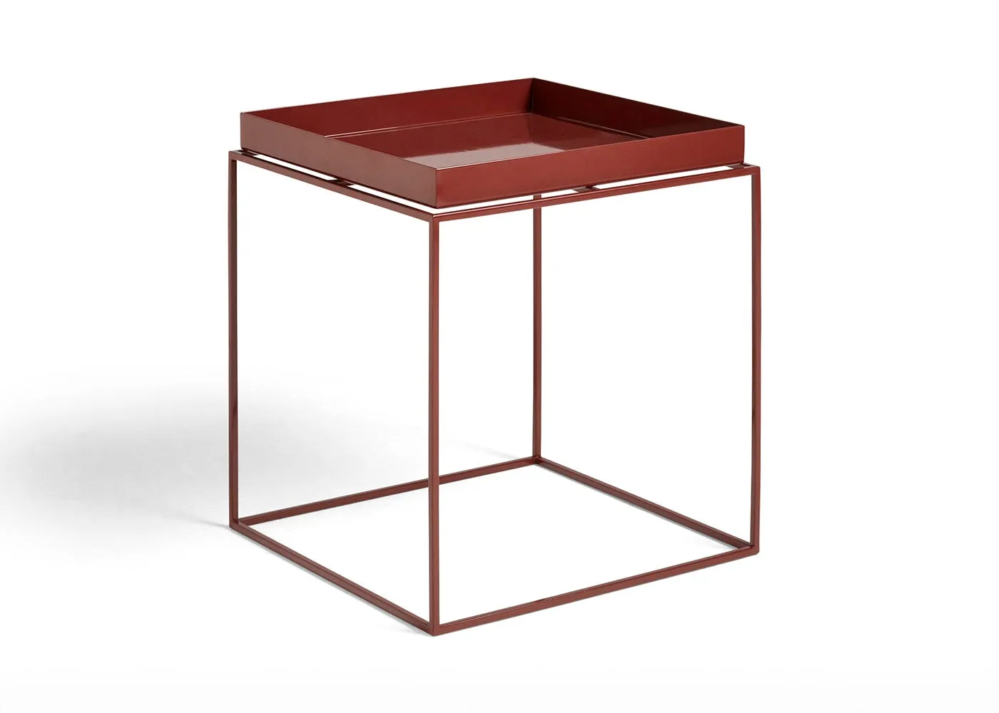 HAY Tray Table Medium Chocolate 40 x 40cm