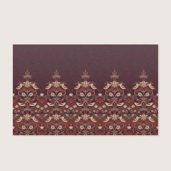 William Morris Strawberry Thief Wall Mural 2