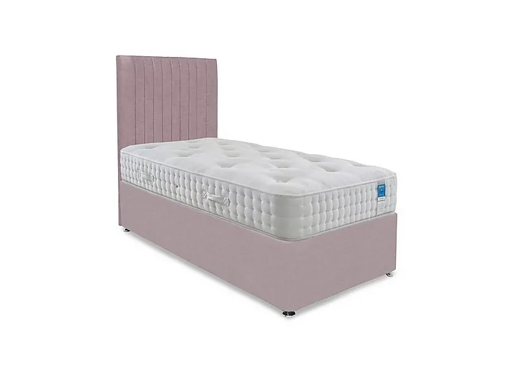 Ortho 2000 Divan Set - Small Single - Plush Lilac