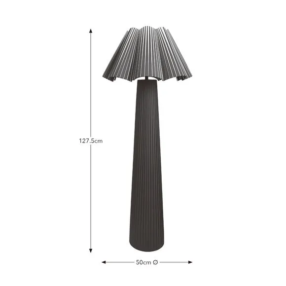 Penelope Ribbon Striped Floor Lamp 6