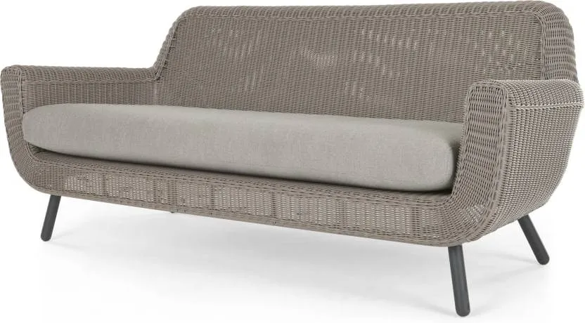 Jonah Garden 3 Seater Sofa, Light Grey 
