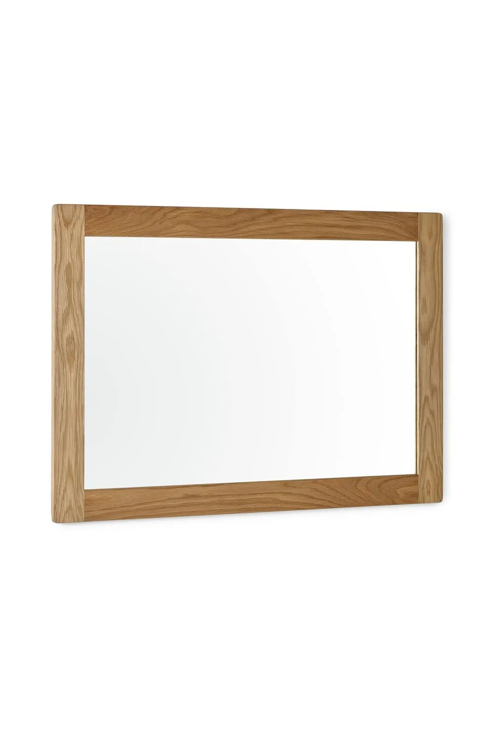 Julian Bowen Mallory Rectangular Wall Mirror in Light Oak 4