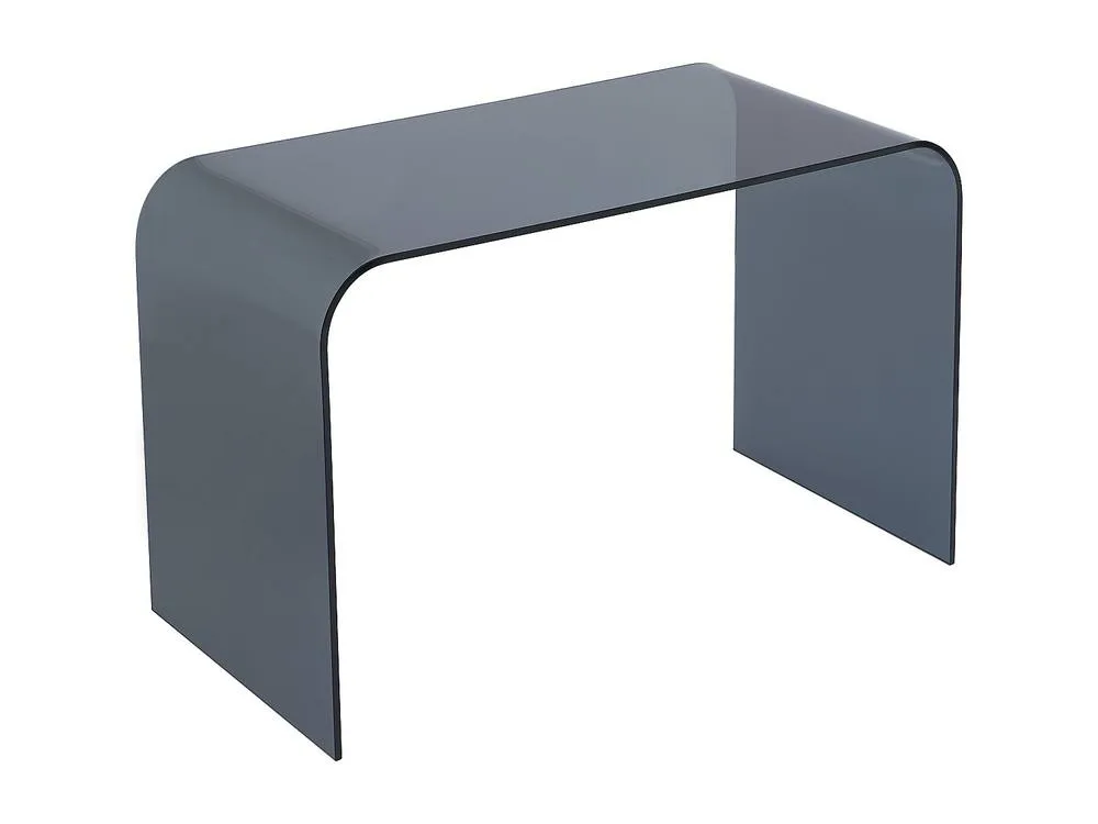 Vente-unique Desk - Tempered Glass - Anthracite - KARDEMO in Dark Grey 6