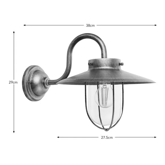 Harvey Industrial Outdoor Wall Light 6