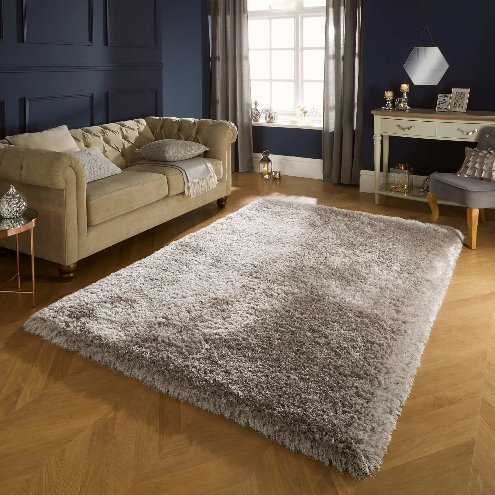 Pearl Rug Silver