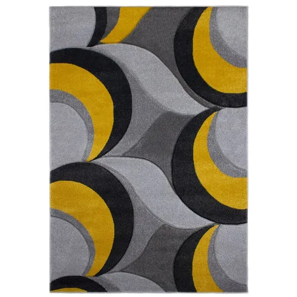 Mirage Demi Abstract Curve Rug 5