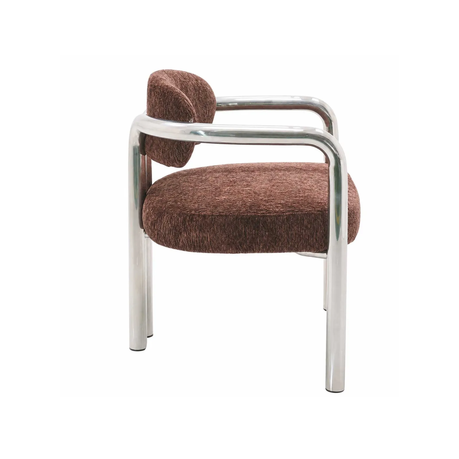 Radcot Dining Armchair, Brown Fabric | Barker & Stonehouse 4