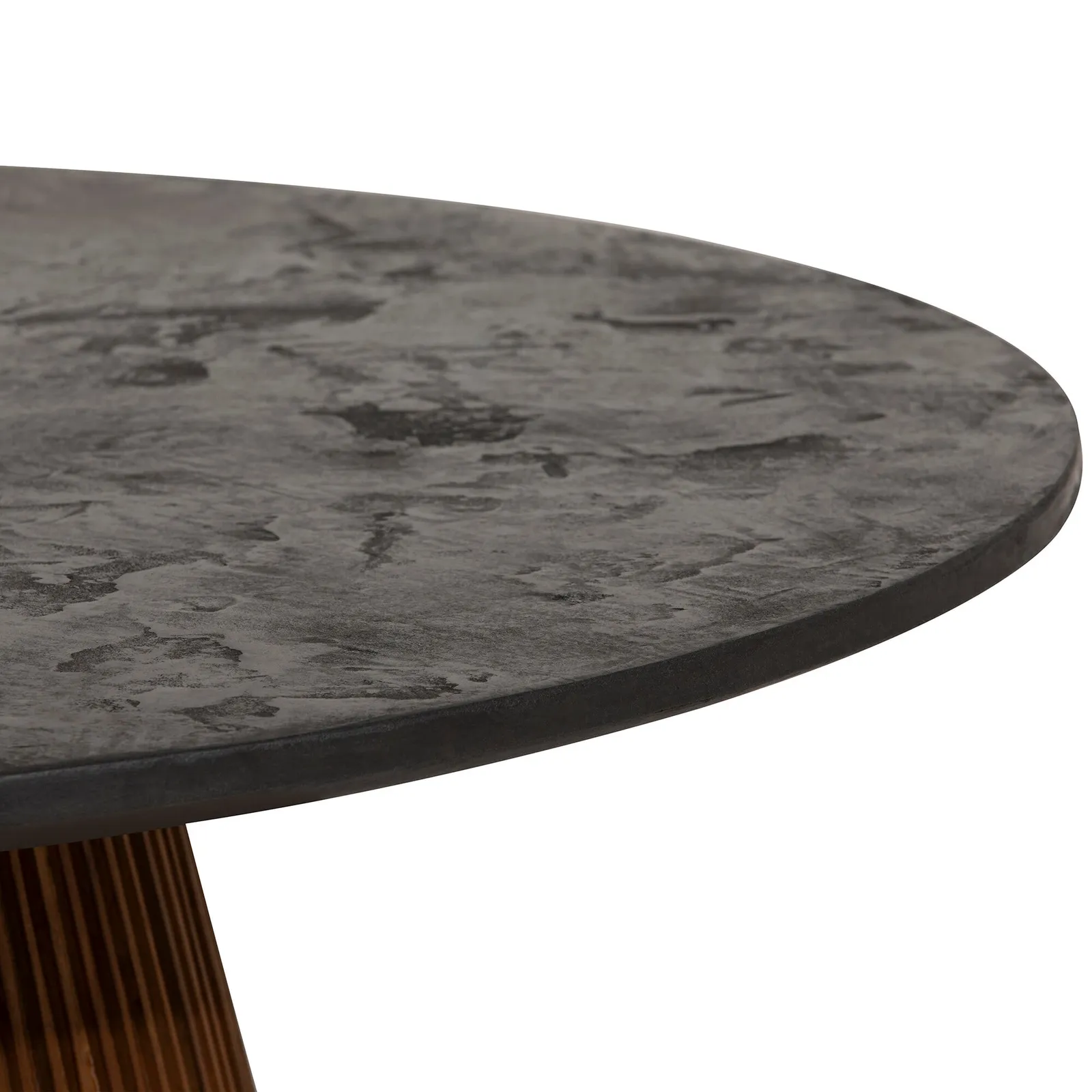 Trinidad Large Round Coffee Table, Round, Teak Wood | Barker & Stonehouse 3