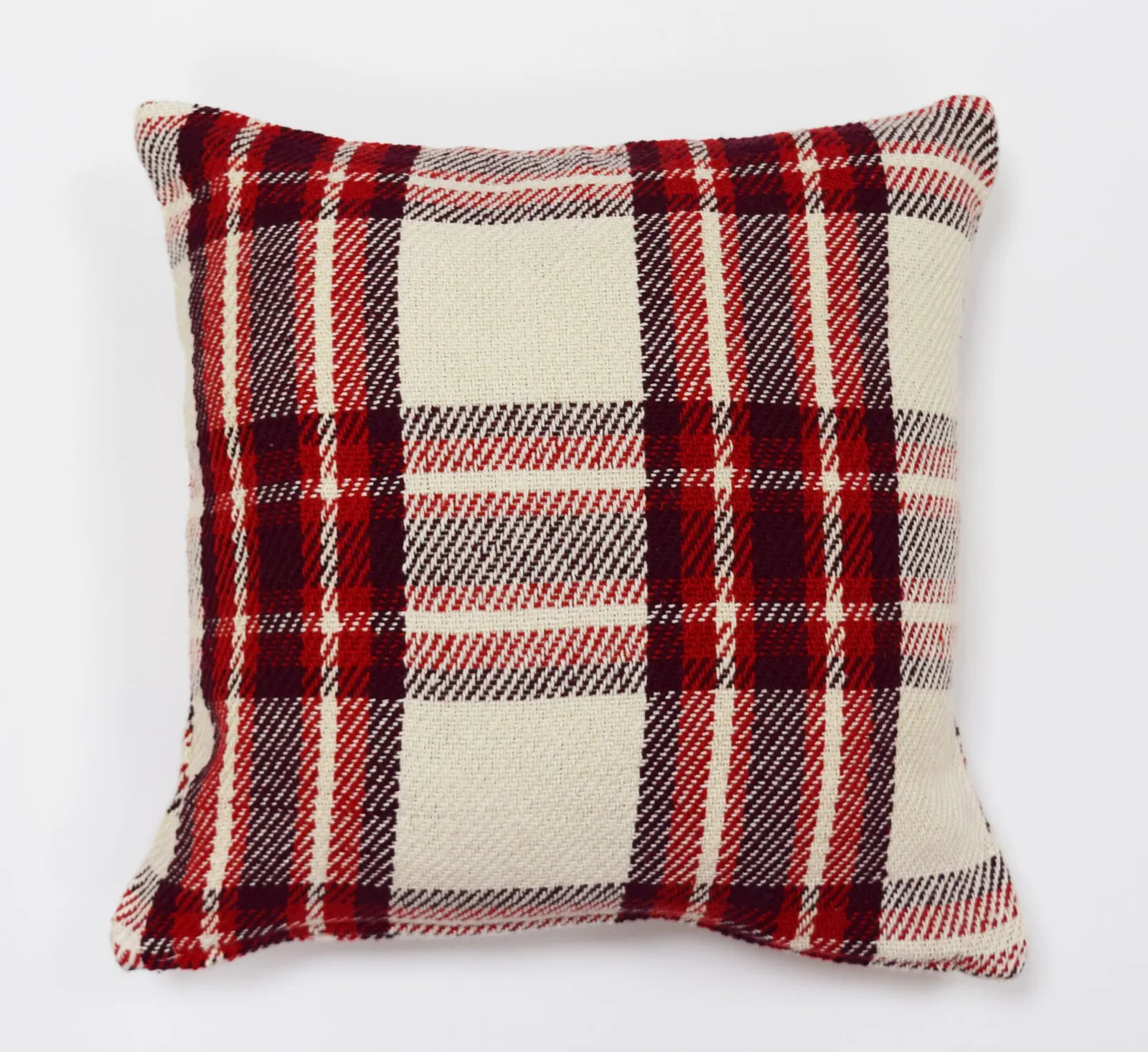 Rapport Home Highland Check Cushion Cover (43x43 cm) in Red