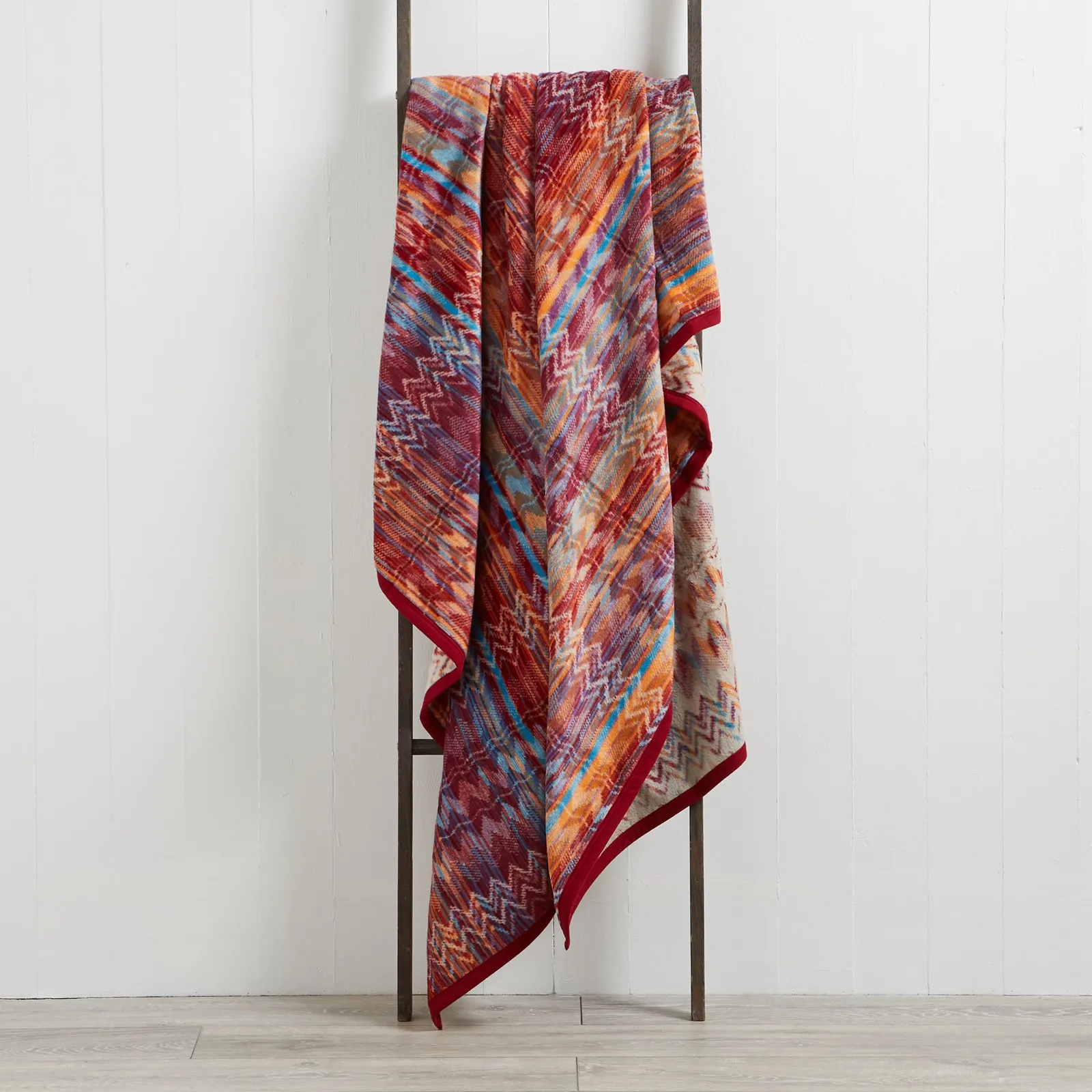 Thermosoft Fusion 220cm x 240cm Throw Orange and Pink