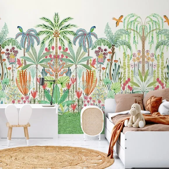Tropical Paradise Island Wall Mural 3