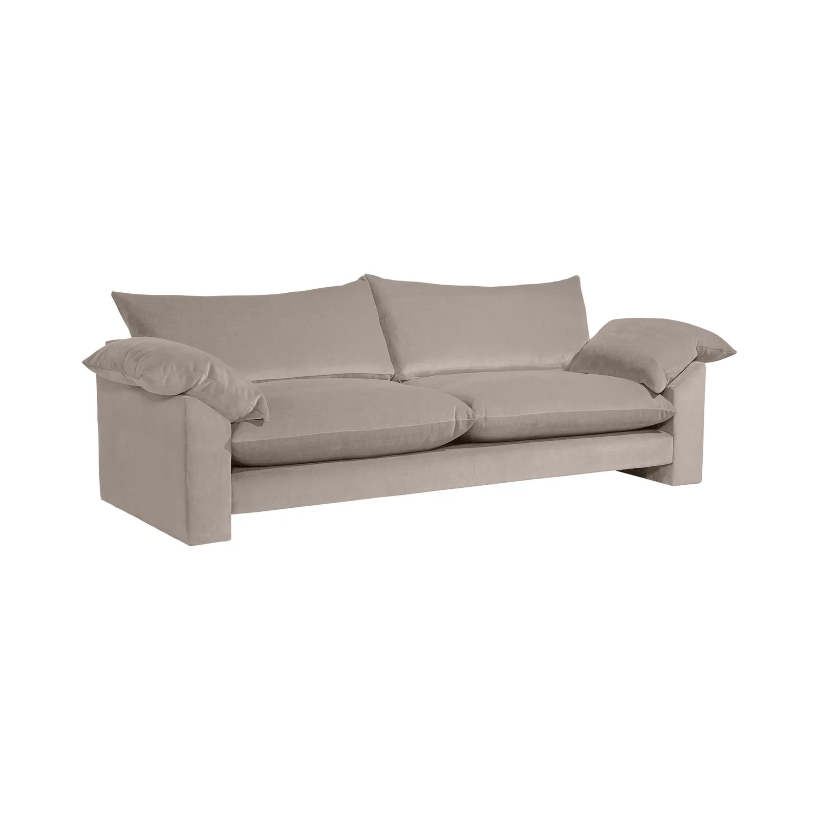 Hoxton Extra Large Sofa, Grey Fabric | Barker & Stonehouse 4
